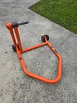 Ktm Powerparts Single Sided Rear Stand 61329955000. Fixed Price $150.00.
