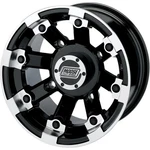 Moose Machined 393X Wheel 14X8 4+4 Offset 4/156 Atv/utv Rear 0230-0530. Fixed Price $94.96.