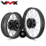 Vmx 21/18'' Tubeless Spoked Black Wheels Rims Fit Honda Transalp XL750 2023-2025. Fixed Price $1450.00.