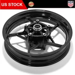 Front Wheel Rim Gloss Black For 2017-2024 Kawasaki Ninja 900 Z650 17"X3.5". Fixed Price $122.55.