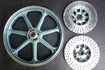 Kawasaki Z1R Genuine Front Wheel 2.15 18 With Disc Rotor. Fixed Price $1088.63.