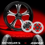 Performance Machine 21 X 3.5 Wrath Platinum Front Wheel Kit Harley Road Glide. Fixed Price $2463.35.
