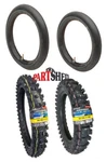 Honda CR80 CR85R Front & Rear Tires With Tubes Dunlop MX34 70/100-17 90/100-14. Fixed Price $154.95.