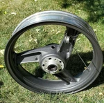 94 Kawasaki Ninja 1100 Used Front Wheel Rim 17X3.5 41073-1554-JD. Fixed Price $85.00.