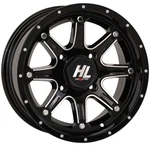 High Lifter By Sti HL4 12X7 Atv/utv Wheel - Gloss Black/machined (4/110) 2+5. Fixed Price $80.97.