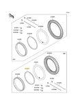 Kawasaki BAND-RIM,17XWM/MT2.15 41023-0001. Fixed Price $19.99.