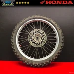 2001 Honda CR125R Front Wheel Hub Rim Spokes Tire Rotor 98-01 Genuine Oem. Fixed Price $72.25.