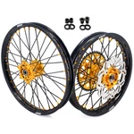 Kke 21/18 Enduro Wheels Rims Set Fit Suzuki DRZ400SM 2005-2024 Disc Cnc Gold Nut. Fixed Price $659.37.