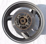 97 98 99 Kawasaki Ninja Zx 600 Asahi Tec Mag Rear Back Wheel Rim 17 4.50. Fixed Price $59.99.