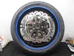 99 - 07 Suzuki Hyabusa Lightweight 5 Spoke Front Wheel +. Fixed Price $250.00.