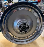 Chrome Oem Rear Mag Wheel Harley Softail Sportster Dyna 00 Solid Disc Fatboy. Fixed Price $329.95.