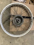 1978-1980 Honda XL250S XL500 CR125 XR500 1.60X23 23" Front Wheel. Fixed Price $125.00.
