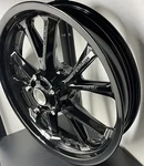 Honda Goldwing Front Wheel Black 44650-MKC-A10 2018 -25 GL1800 Rim (exchange). Fixed Price $399.00.