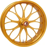 Performance Machine Revolution Rear Wheel Gold Ops 18X5.5 Harley 09-23. Fixed Price $1648.99.