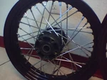 16 X 40 Spoke 2008-UP Sportster Nightster Iron 883 1200 Black Rear Wheel. Fixed Price $449.00.