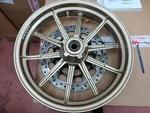 Pair Of Ducati Scrambler Caf Racer 50122491AA - 50222011AA Wheels With Plates. Fixed Price $860.45.