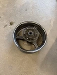 2005-2006 CBR600RR Rear Wheel Rim Assembly Genuine Oem. Fixed Price $100.00.