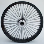 Ultima King Spoke Front Wheel, 21 X 3.5 Dual Disc, Black/chrome 2000 Harley -. Fixed Price $369.99.