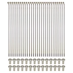 Spoke Set 12X 28 KX65 00-07, Cross-center Kawasaki, CC50-266, CC50-0266. Fixed Price $139.76.