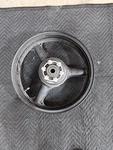 Kawasaki Ninja ZX-6R Rear Wheel 03-04 #41073-1688-R2. Fixed Price $200.00.