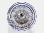 Harley Davidson Touring Electra Glide 16" Chrome Laced Front Wheel Rim 40960-00. Fixed Price $149.95.