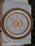 2006 Honda CR85RB Oem Front Rim 19X1.40 Good Condition Tire For Shipping Onl. Fixed Price $119.99.