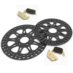 11.5" Front 10.2" Rear Brake Rotors Pads For Harley Sportster XL883N Iron 16-24. Fixed Price $159.98.