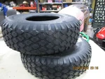 85-86 Honda Gyro, 2 Rear Tires New Aftermarket 530-450X6 Fits TG50. Fixed Price $125.00.