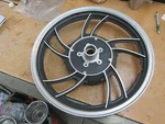 Yamaha Oem Low Gloss Black Rear Cast Wheel 1982 1983 XJ750 Seca 5G2-25338-29-98. Fixed Price $799.99.