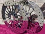 11.5 Front & Rear Dna Super Spoke Rotors Free Bolts Harley Softail Dyna 84. Fixed Price $125.95.