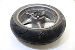 2006 Triumph Daytona 675 Rear Back Wheel Michelin 180/55ZR17 Tire T2010503. Fixed Price $199.99.