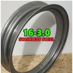 Stainless Steel Rim No Hole 16-3.0 Invader Harley Chopper Bobber Yamaha. Fixed Price $138.00.