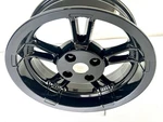 Harley Glide Trike Rear Chrome Mag Wheel Enforcer 15 Touring Black Gloss. Fixed Price $590.00.
