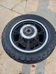 Harley Shovelhead Panhead Rear Mag Wheel Morris 7 Spoke 16X3 Sportster Chopper. Fixed Price $396.00.