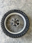1996 85-00 Yamaha XT350 Oem Rear Back Wheel Rim W/ Tire. Fixed Price $110.00.
