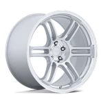 19X8.5 Rotiform RC209 Rps Matte Silver W/ Diamond Cut Lip Wheel 5X4.5 (20MM). Fixed Price $475.00.