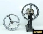 93-96 Suzuki GSXR1100 Chrome Rear Back Front Wheel Rims Set. Fixed Price $213.75.