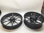 Pair Original Ducati Scrambler 1100 Wheels 50122321AA-50222041AA. Fixed Price $1340.56.
