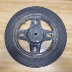 1987 Yamaha Razz SH50 Rear Back Wheel Rim 10"X2.5". Fixed Price $135.00.