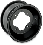 Ams Rolled-lip Spun Aluminum Wheel 10X5 3+2 Offset 4/144 Black #0232-0121. Fixed Price $113.95.