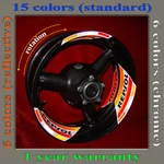 Wheels Sticker / Decal Repsol Honda CBR1000RR CBR600RR CB1000R Hornet. Fixed Price $99.99.