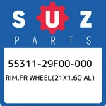55311-29F00-000 Suzuki Rim,fr WHEEL(21X1.60 Al) 5531129F00000, New Genuine Oem P. Fixed Price $363.36.