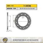 # For Suzuki Gsx Srad 750 1996 1997 Steel Rear Sprocket Sunstar 530 - 46 Teeth. Fixed Price $108.62.