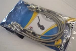 Moto Guzzi Stainless Steel Brake Line Hose Kit For 850 T3 300111009. Fixed Price $270.00.