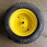 John Deere D140 L130 LA140 LA145 LA150 L120 Lawmmower 22X9.50-12 Rear Tire & Rim. Fixed Price $55.00.