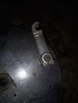 Moto Guzzi 1968? Ambassador/eldorado Rear Plate And Brakes Lever Oem Part. Fixed Price $50.00.