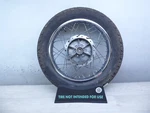 1980 Suzuki GN400 S798) Chrome Rear Wheel Rim 16IN. Fixed Price $140.50.