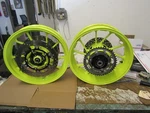 17 Yamaha FZ09 Wheels Front Rear Rim With Rotors. Fixed Price $849.00.