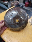 Stock Harley Shovelhead Front Hub Cap For 1973-1980 Flh. Fixed Price $59.95.