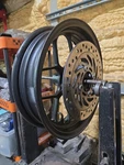 17 Honda Grom MSX125 Oem Front Wheel Rim Rotor 2018 2019. Fixed Price $160.00.